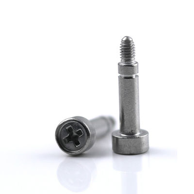 Custom Stainless Steel Phillips Cup Head M2 Step Shoulder Screw with RoHs Certificate
