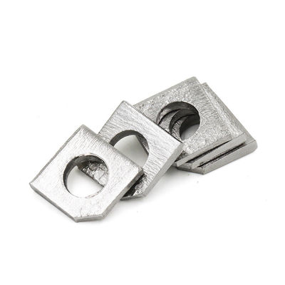 Stainless Steel 304 Square Taper Washers for Slot Section Salt Spray Endurance Test