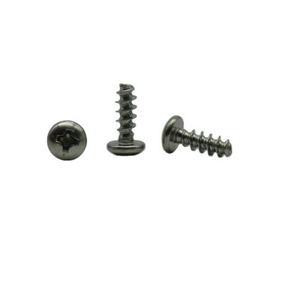 Metric Stainless Steel Cross Recessed Pan Head Self Tapping Screws 3.5*10 for Plastics