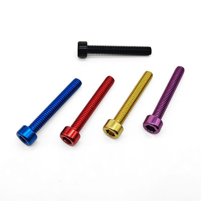 Anodized Colored Hex Socket Screw – M3-M8 for Decorative & Industrial Assembly