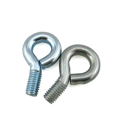 Zinc Plated Stainless Steel Eye Bolt 180mm Length With Butterfly Nut