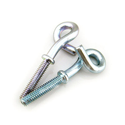 Zinc Plated Stainless Steel Eye Bolt 180mm Length With Butterfly Nut