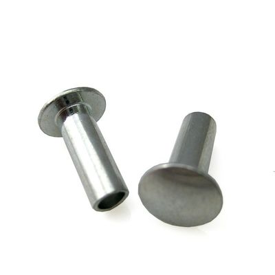 Steel Custom Make 18-8 Flat Head Copper Semi Tubular Rivet with RoHs Certificate