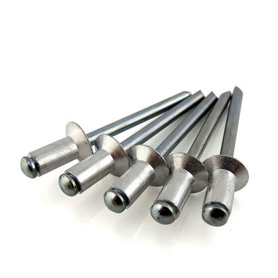 Self-Plugging Open End Decorating Fastener Nails with Pop Rivets Core Pulling Rivets