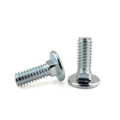 10mm-180mm Length Black Zinc Plated Stainless Steel Carbon Steel Din603 Carriage Bolt