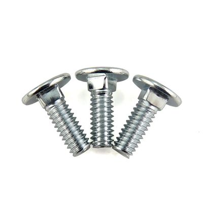 10mm-180mm Length Black Zinc Plated Stainless Steel Carbon Steel Din603 Carriage Bolt