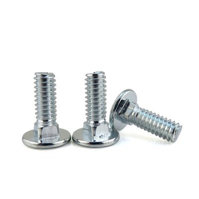 10mm-180mm Length Black Zinc Plated Stainless Steel Carbon Steel Din603 Carriage Bolt