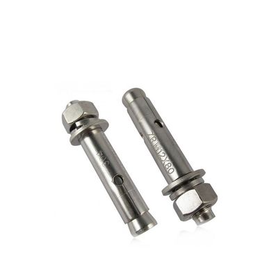 M20 Carbon Steel Wedge Anchor Bolt Customizable with Uncoated Bright Finish