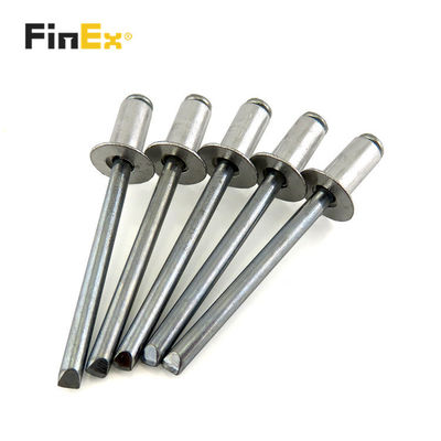 Buy DIN7337 Open Type Flat Head Aluminium Blind Rivets from Our ISO9001 2015 Certified