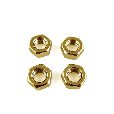 Metric Thread M10 Copper Hex Nut High Precision Hex Nut For Heavy Industry