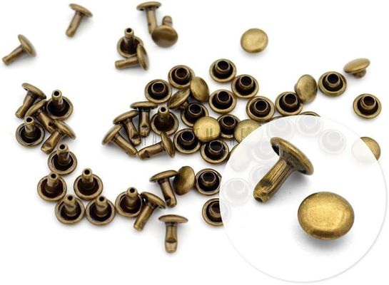 Fastening Function DIN Standard 5mm 11mm Stainless Steel Double Cap Rivets for Fastening