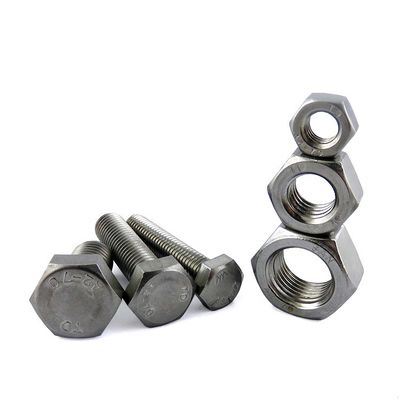 High Strength Metric M6 Hex Head Bolt 316 Stainless Steel Customized