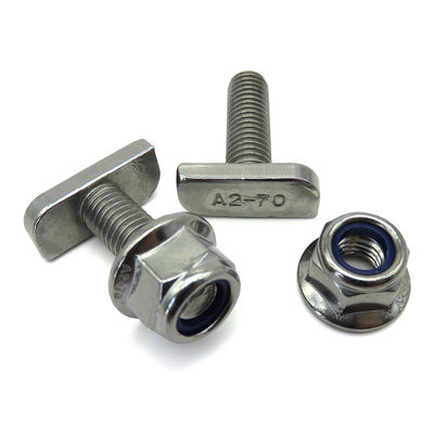 ISO Standard Nylon Nut Flange Nut within Connection Function for Photovoltaic Support