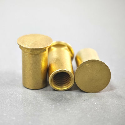 Grade 6.8 Brass M8 Blind Rivet Nut Automotive Industry Lathe Parts