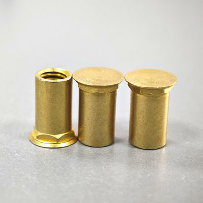Grade 6.8 Brass M8 Blind Rivet Nut Automotive Industry Lathe Parts