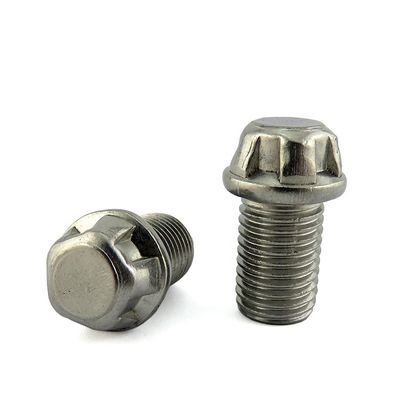 JIS Standard ZINC Finish CNC Turning Lathe Machining Stainless Steel Fasteners Bolt