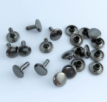 Custom Leather Clothing Rivets Double End Rivet with and Stainless Steel Material
