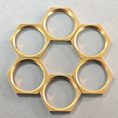 DIN Standard M4 Thin Brass Hex Nut