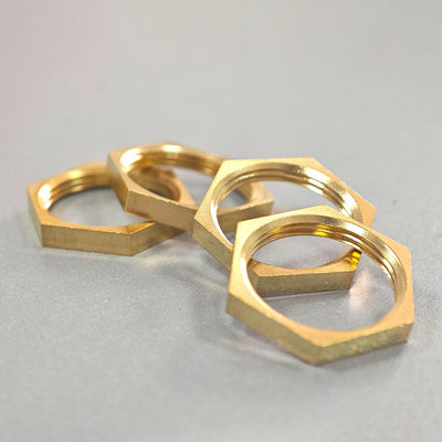 DIN Standard M4 Thin Brass Hex Nut