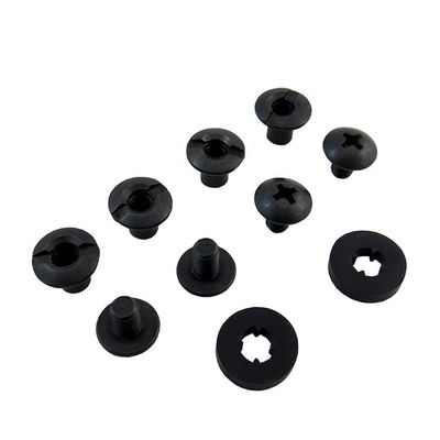 6.35mm 9.5mm Length Black Oxide Male Female Chicago Screw for Kydex Leather Holster