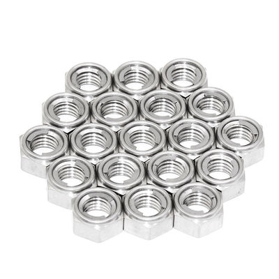 Stainless Steel 304 Metal Hexagon Lock Nut Passivated For Industrial
