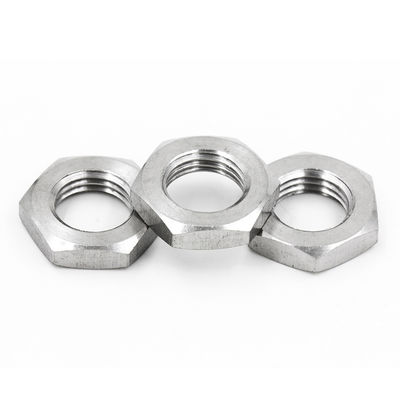 304 Stainless Steel M4 Hex Thin Nut Grade 12.9 With Customizable Finish