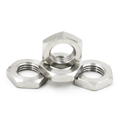 304 Stainless Steel M4 Hex Thin Nut Grade 12.9 With Customizable Finish