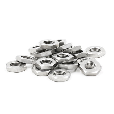 304 Stainless Steel M4 Hex Thin Nut Grade 12.9 With Customizable Finish