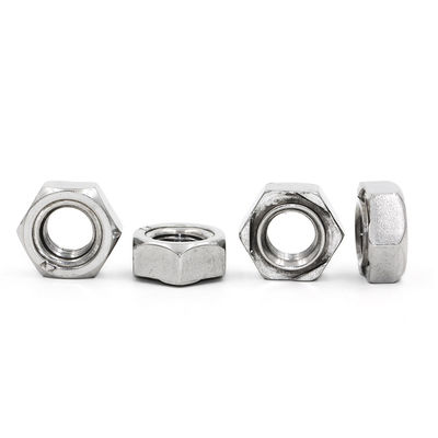 Stainless Steel 304 M8 Hex Weld Nut Din929 Standard With Passivated Finish