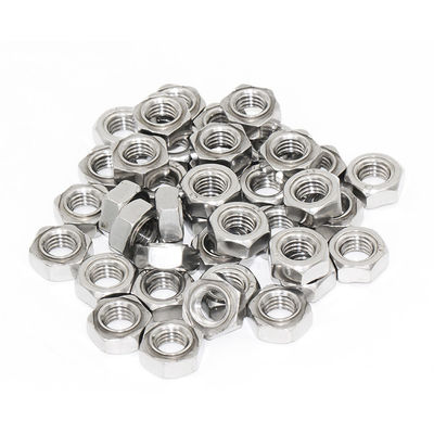 Stainless Steel 304 M8 Hex Weld Nut Din929 Standard With Passivated Finish