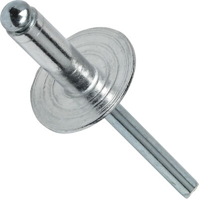 Bright Finish Custom Aluminum Color Pop Blind Rivet With Large Flange for Industrial