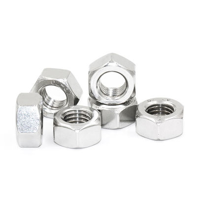 Stainless Steel Hex Nut M16 Grade 8.8 Customized  For Construction Machinery