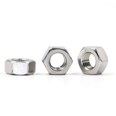 Stainless Steel Hex Nut M16 Grade 8.8 Customized  For Construction Machinery