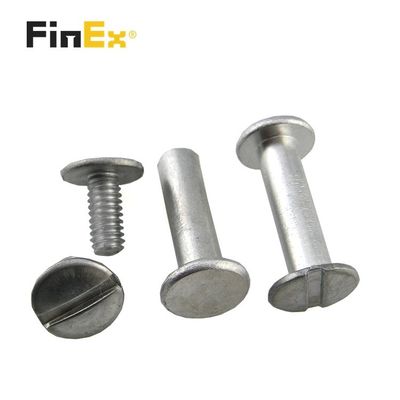 Reliability Tested Custom Metal Aluminum M4 Chicago Screw for Mechanical Dimensions