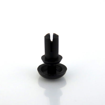 Plastic Snap Rivets with RoHs Certificate Black Nylon Barbed Ratchet Push Rivets