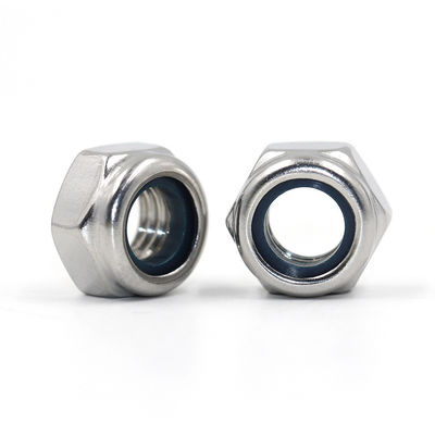 Galvanized Customized Hex Nylon Lock Nut For Imperial Inch Measurement