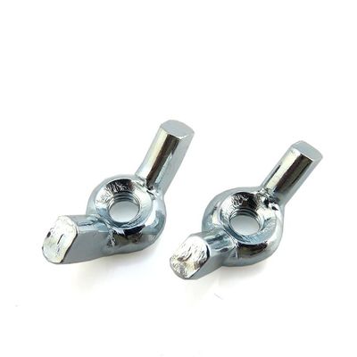 M4 Carbon Steel Zinc Plated Butterfly Wing Nut for Heavy Industry at M1-M16 Size