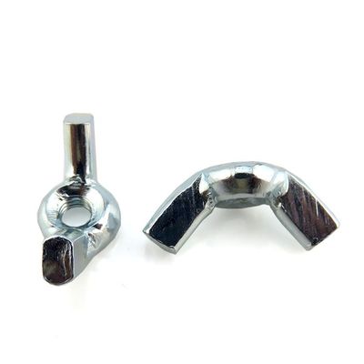 M4 Carbon Steel Zinc Plated Butterfly Wing Nut for Heavy Industry at M1-M16 Size