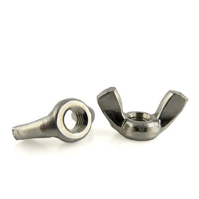 M4 Carbon Steel Zinc Plated Butterfly Wing Nut for Heavy Industry at M1-M16 Size