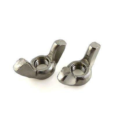M4 Carbon Steel Zinc Plated Butterfly Wing Nut for Heavy Industry at M1-M16 Size