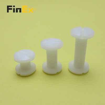 Custom Plastic ​1/8 inch Screw Posts Book Binding Chicago Screw