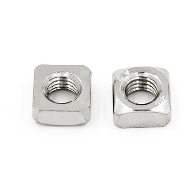Metric Grade 6.8/8.8/10.9/12.9 Stainless Steel 304 Square Nut with M2.5 M3 M4 M5