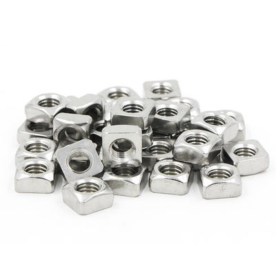 Metric Grade 6.8/8.8/10.9/12.9 Stainless Steel 304 Square Nut with M2.5 M3 M4 M5
