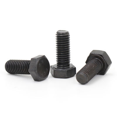 Stainless Steel Grade 12.9 Black Zinc Hex Head Bolts For Industrial Applications