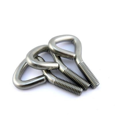 INCH Triangle Eye Hook Screws Stainless Steel Customizable M5 Eye Bolt