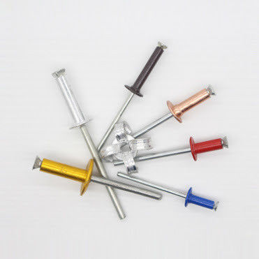 Belts Male Screw Size Aluminium Steel Blind Pop Rivet with Plain Finish TM 8-32*6