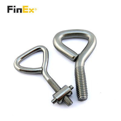 INCH Triangle Eye Hook Screws Stainless Steel Customizable M5 Eye Bolt