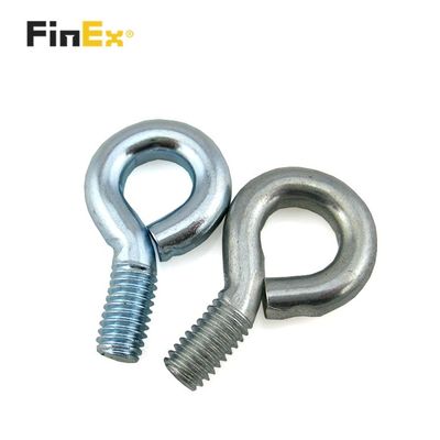 Carbon Steel Zinc Plated Eye Screw Hook Head Style M5 Metric Eye Bolts