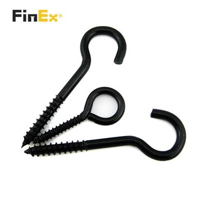 Carbon Steel Zinc Plated Eye Screw Hook Head Style M5 Metric Eye Bolts
