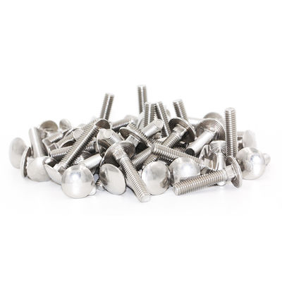 Stainless Steel 304 Neck Carriage Bolts DIN751 Standard And Customized